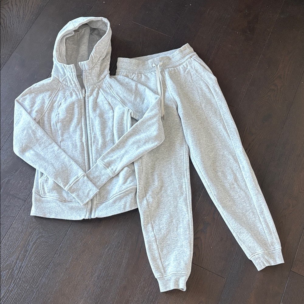 Lululemon hoodie and jogger set